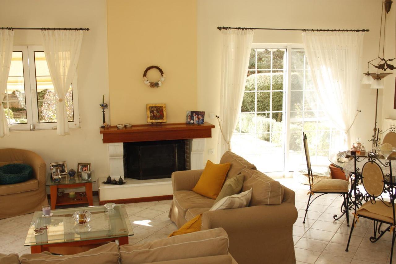 House Angie Villa Pórto Ráfti Buitenkant foto