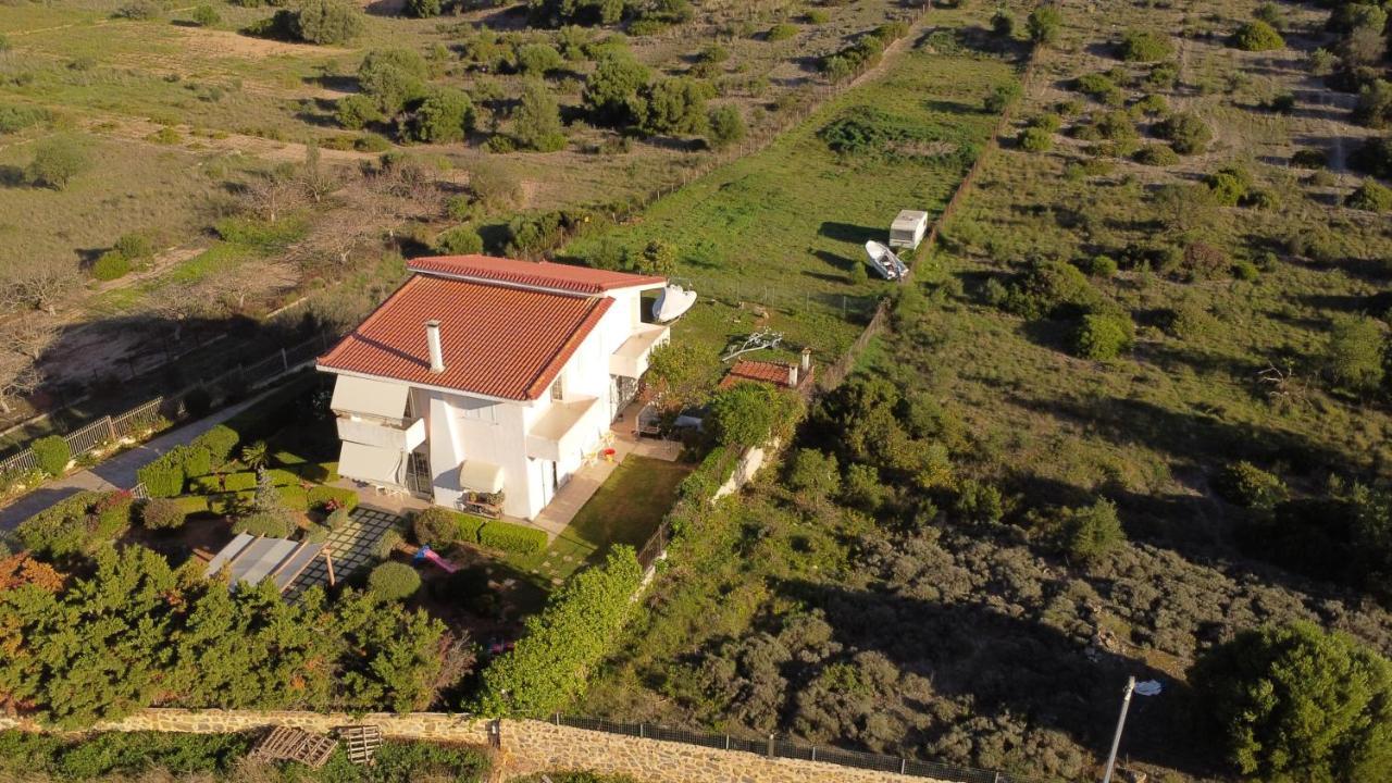House Angie Villa Pórto Ráfti Buitenkant foto